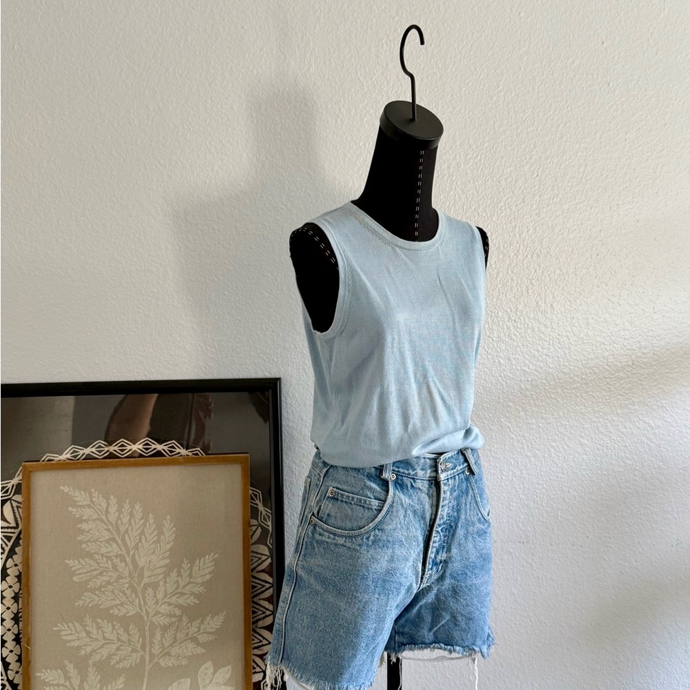 Banana Republic Sky Blue Tank Top